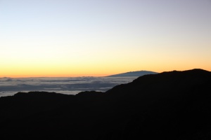 Haleakala国家公园观日出 