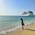 海滩漫步